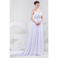 2015 Hot Sale Chiffon Prom Gown Strap Designs Evening Dress CL4469